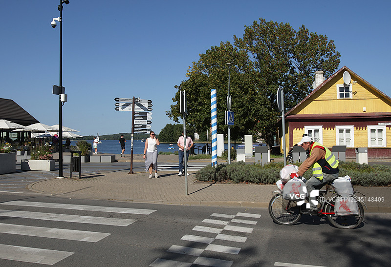 立陶宛特拉凯的日常生活图片素材