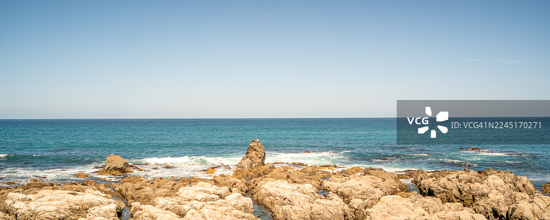 岩石海岸 - Te Ana Pouri图片素材
