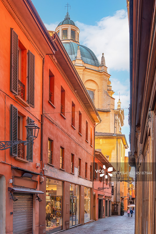 意大利博洛尼亚的圣玛丽亚·德拉维塔教堂图片素材