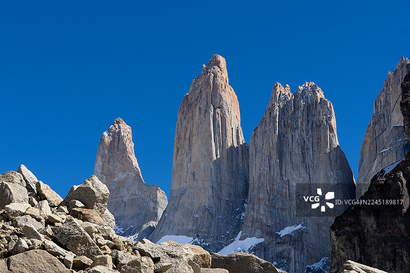 智利巴塔哥尼亚百内塔图片素材