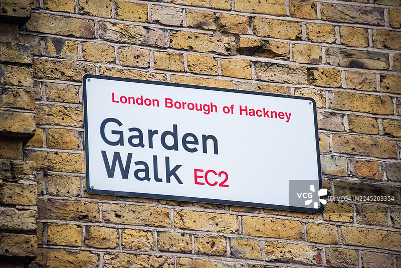 花园步道EC2，肖尔迪奇图片素材