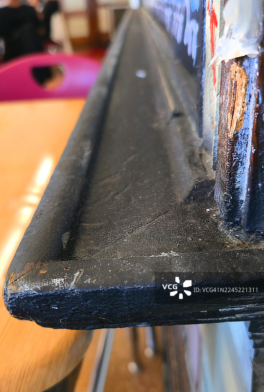 老式教室黑板边缘图片素材