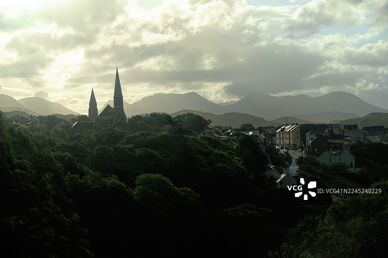 爱尔兰的美丽风景图片素材