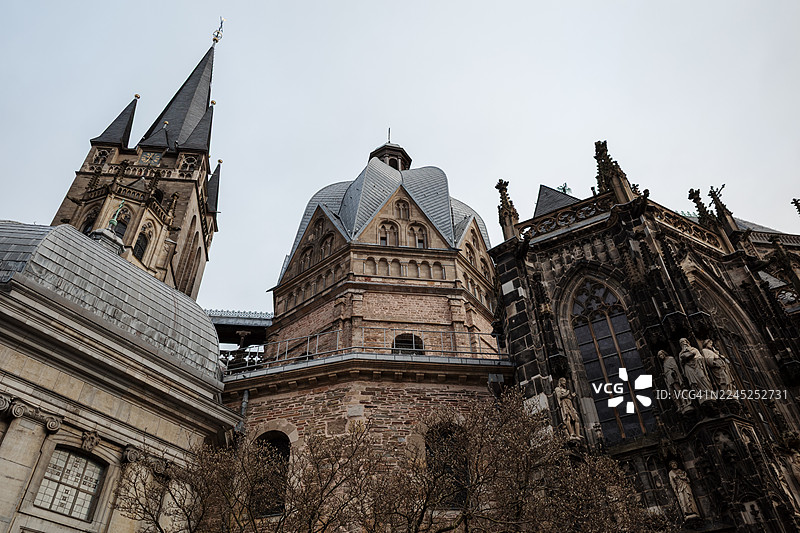德国亚琛的亚琛大教堂（Aachener Dom）。图片素材