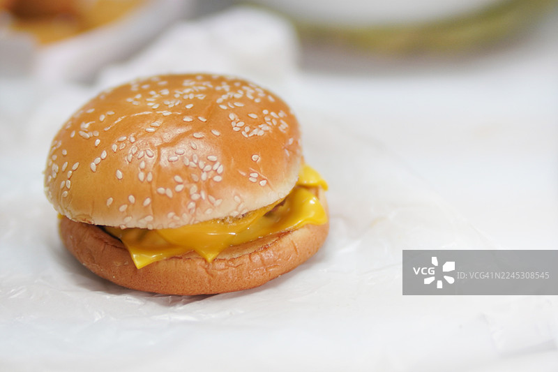 芝士汉堡图片素材