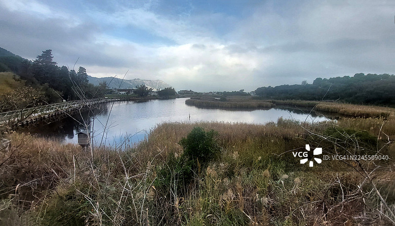 科内罗 - 瓦尔波尔切拉 - 格兰德湖 广角图片素材