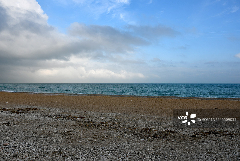 科内罗 - 波尔托诺沃 - 秋季，无沙滩装备图片素材