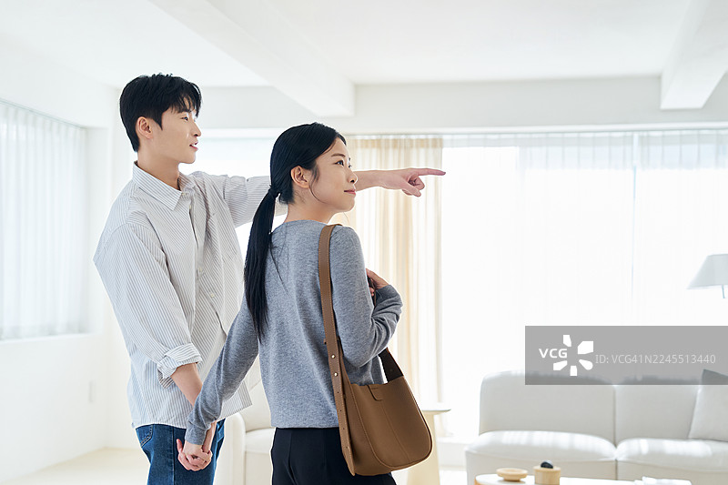 样板房，公寓预售，申请公寓，搬家，在一起图片素材