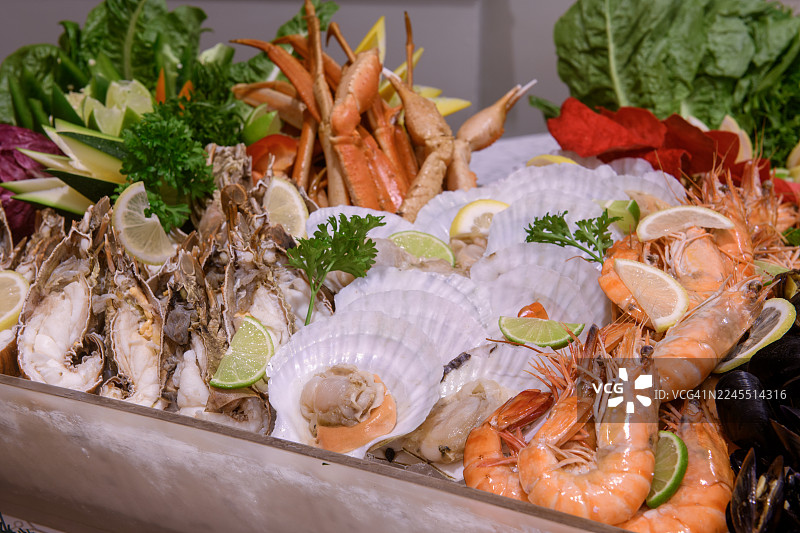 海鲜自助餐图片素材