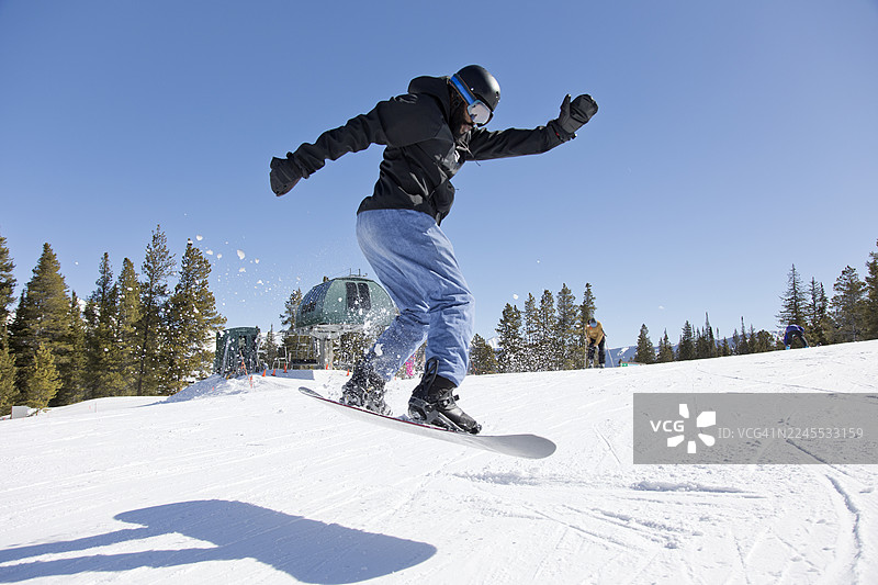 滑雪者图片素材