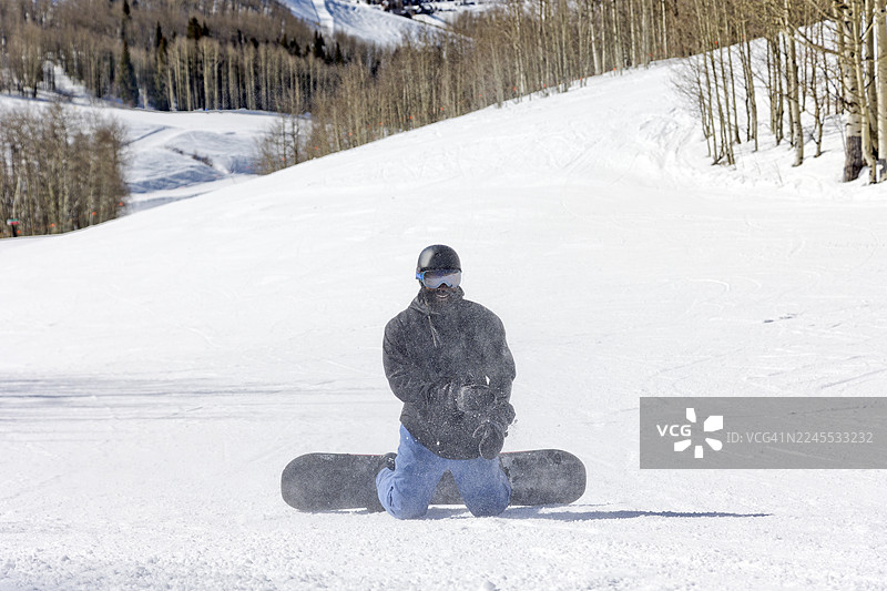 滑雪板玩家图片素材