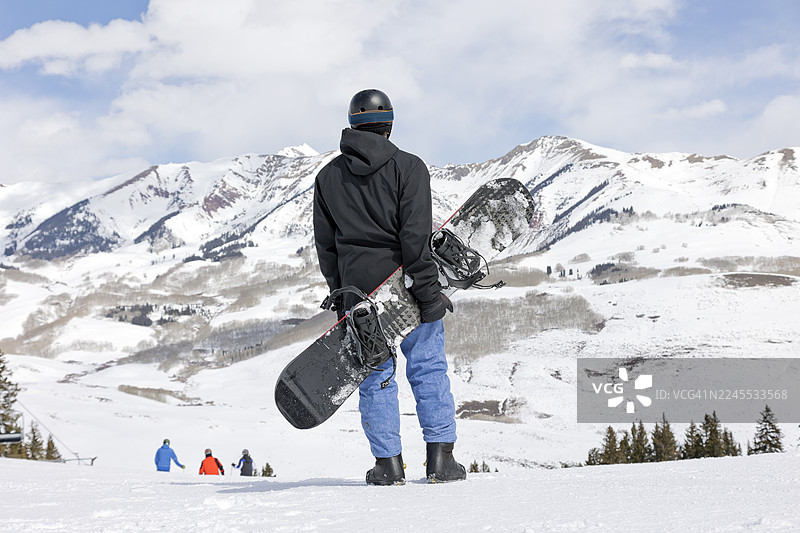 滑雪者图片素材