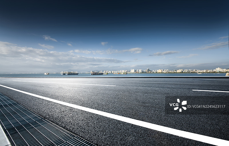 城市道路图片素材