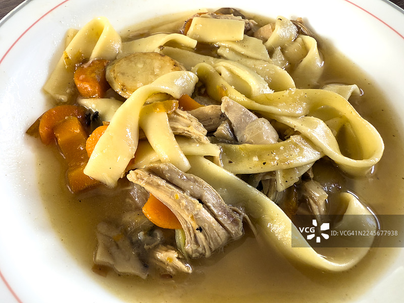 鸡汤面图片素材