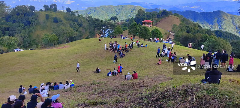 米佐拉姆的卡瓦海山图片素材