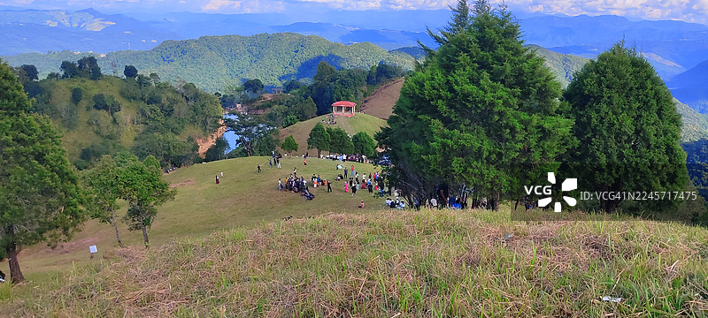 米佐拉姆的卡瓦海山图片素材