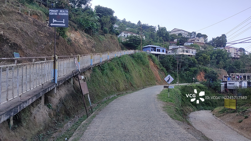 米佐拉姆的哈瓦伊村图片素材