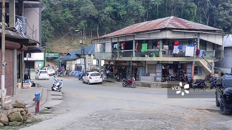 米佐拉姆的哈瓦伊村图片素材