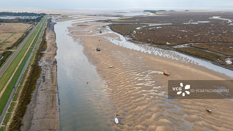 Wells-next-the-Sea海滩景观图片素材