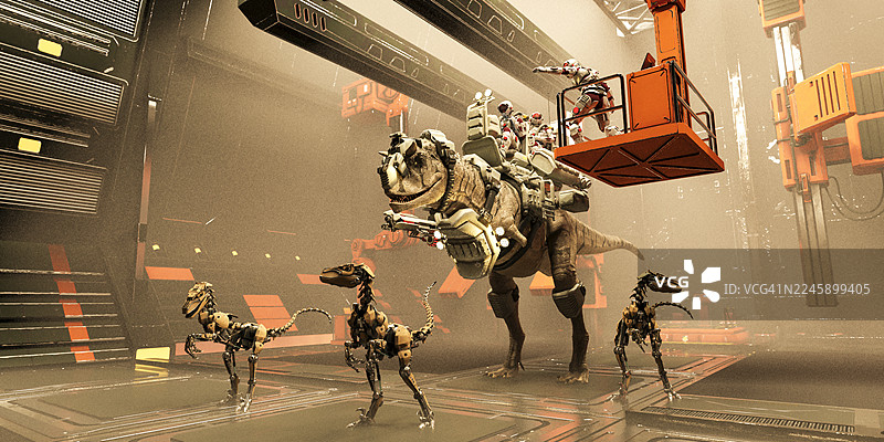 军事恐龙图片素材