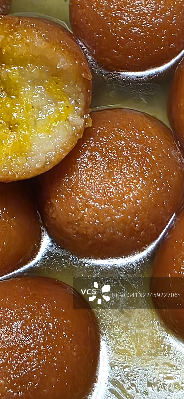 孟加拉甜点古拉卜贾姆图片素材