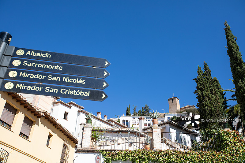体验格拉纳达，西班牙旅行影像图片素材