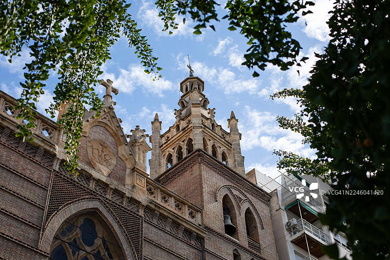 格拉纳达圣心教堂，安达卢西亚图片素材