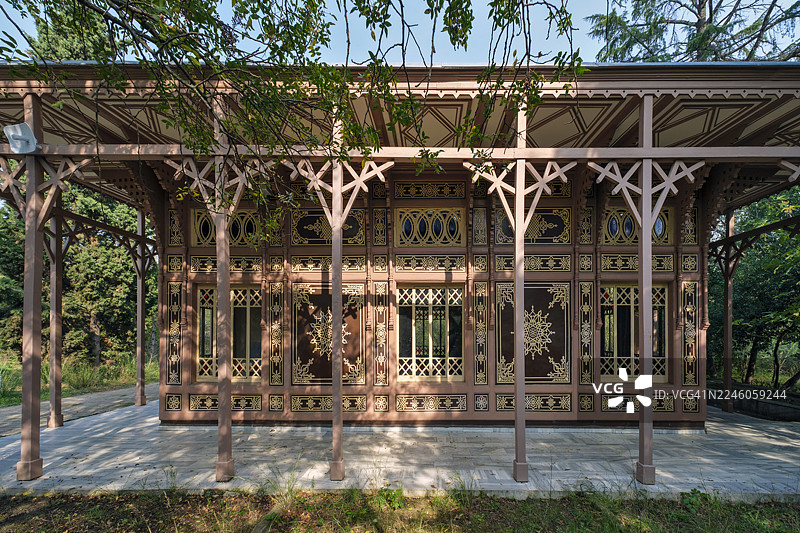 土耳其伊斯坦布尔 Üsküdar 区的阿卜杜勒阿齐兹苏丹狩猎宫图片素材