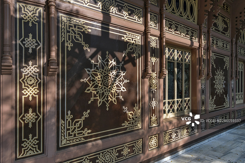 土耳其伊斯坦布尔于斯屈达尔区的阿卜杜勒阿齐兹苏丹狩猎宫图片素材