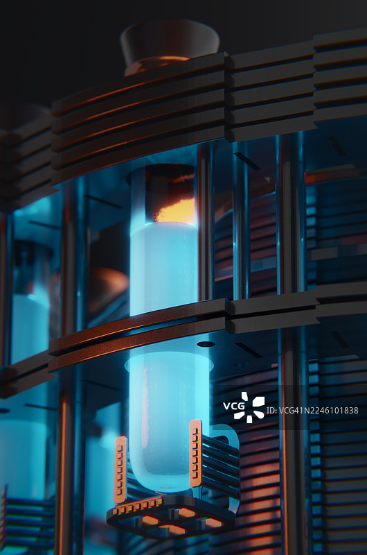 疫苗生产管旋转器图片素材