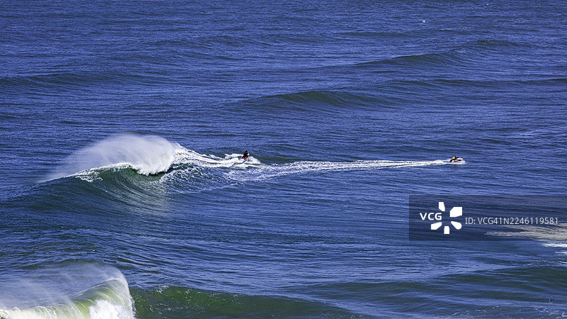 纳扎雷海浪 - 葡萄牙图片素材