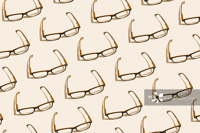 时尚眼镜，现代光学视觉配饰图案图片素材