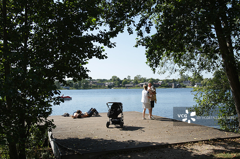 立陶宛特拉凯的日常生活图片素材