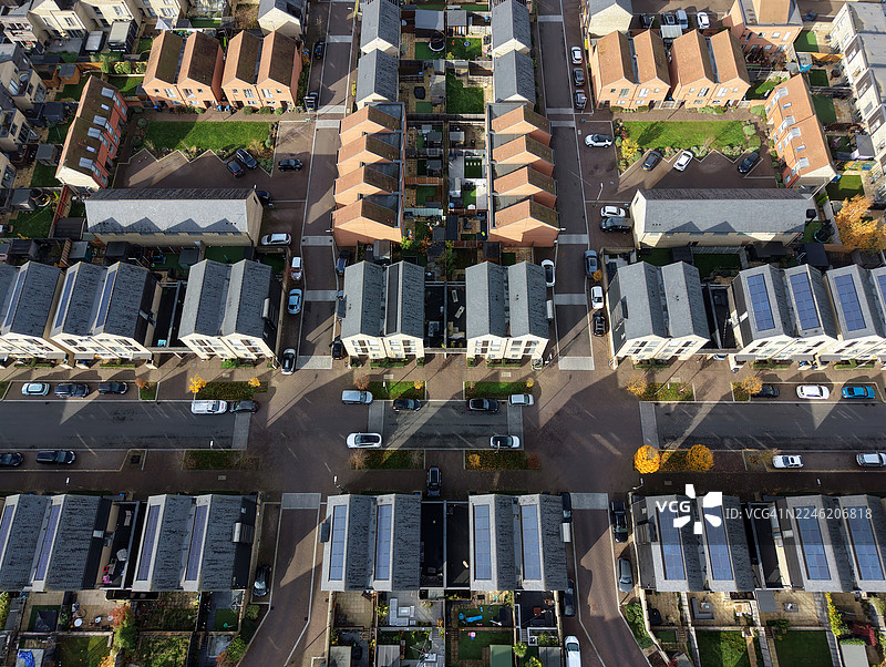 太阳能住宅开发项目图片素材