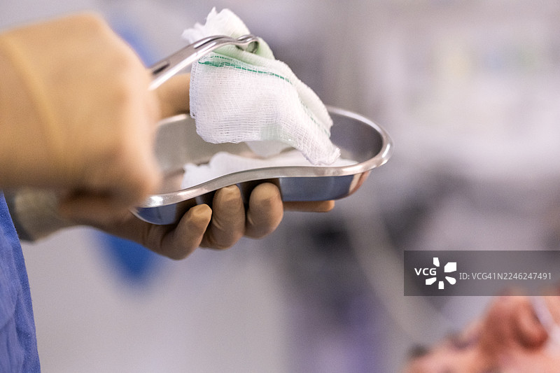 为手术准备手术材料和器械图片素材