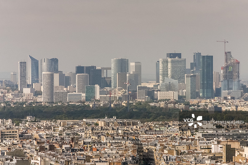 巴黎拉德芳斯天际线图片素材