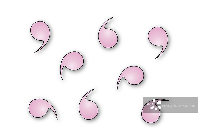 弧菌，插画图片素材