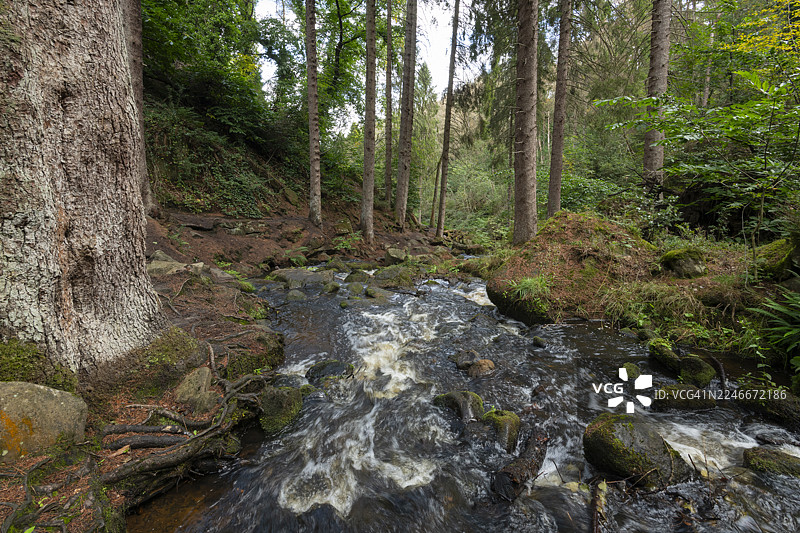 怀明布鲁克，里弗林谷，谢菲尔德，英格兰图片素材