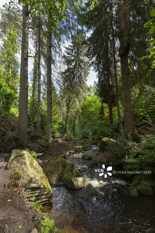 怀明布鲁克，里夫林谷，谢菲尔德，英格兰图片素材