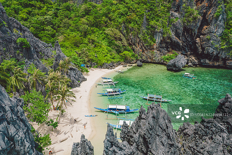 爱妮岛 - 巴拉望 - 菲律宾图片素材