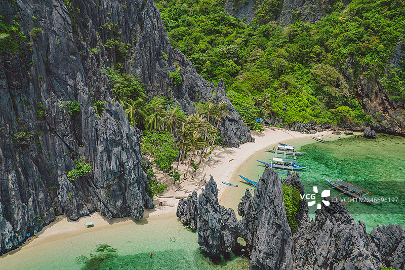 爱妮岛 - 巴拉望 - 菲律宾图片素材