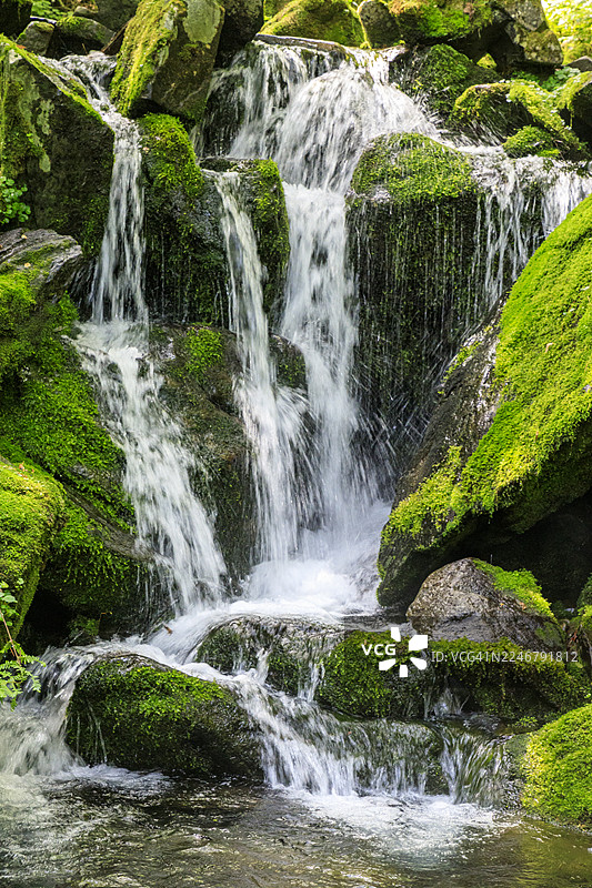 加里旺山的美丽自然风光图片素材