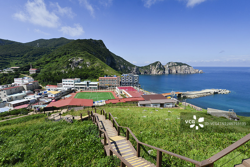 全罗南道新安郡红岛图片素材