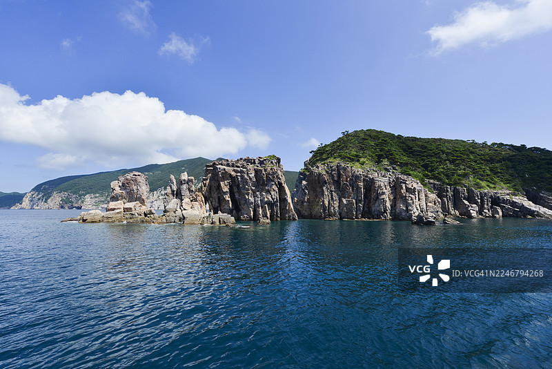 全罗南道新安郡红岛图片素材