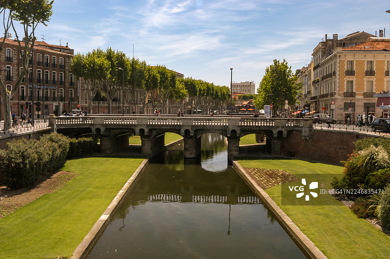 法国-佩皮尼昂图片素材