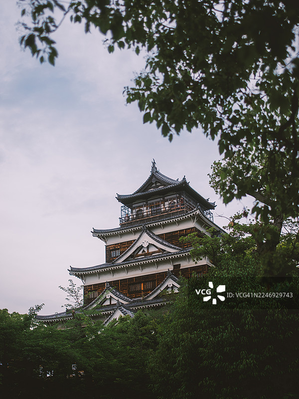 广岛城天守阁图片素材