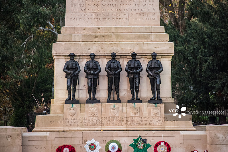 圣詹姆斯公园皇家炮兵布尔战争纪念碑图片素材