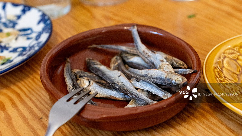 作为美味小吃开胃菜的佩希内斯图片素材