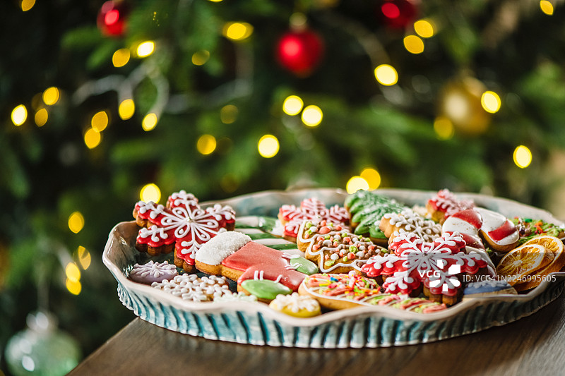 圣诞姜饼图片素材