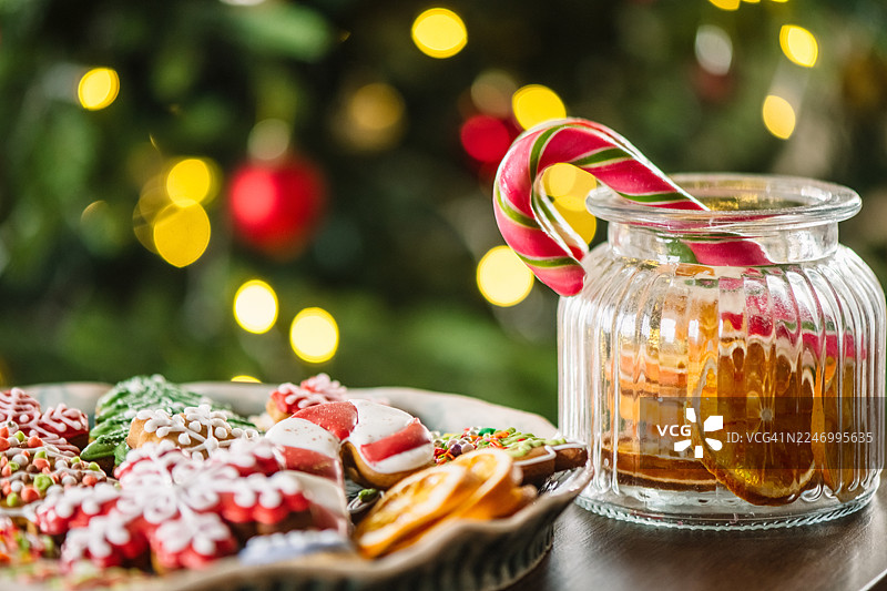 圣诞姜饼图片素材